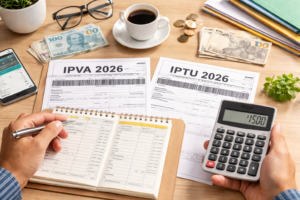 IPVA e IPTU 2026: guia essencial para escolher entre pagar à vista ou em parcelas