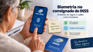 Biometria agora é obrigatória no empréstimo consignado do INSS? Confira as normas